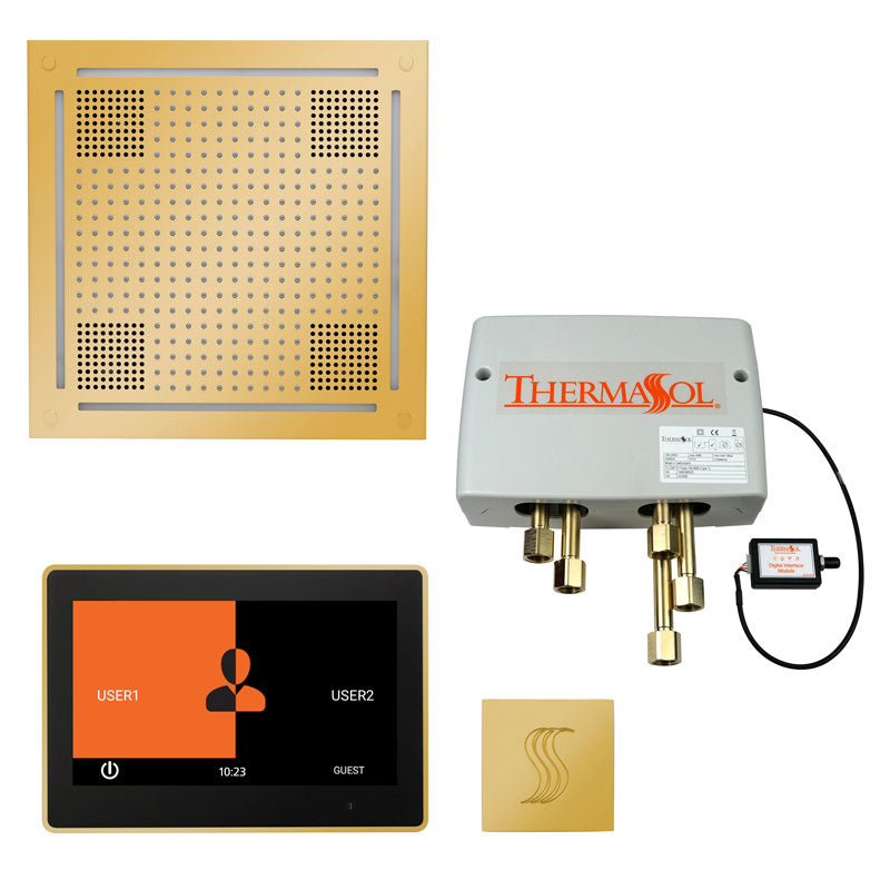 ThermaSol The Total Wellness Hydrovive Package with 10 Inch ThermaTouch Square