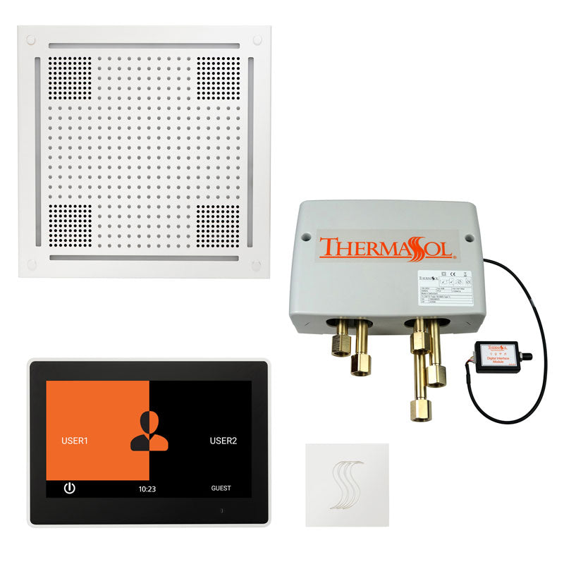 ThermaSol The Total Wellness Hydrovive Package with 10 Inch ThermaTouch Square