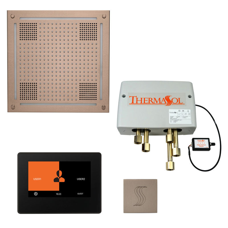 ThermaSol The Total Wellness Hydrovive Package with 7" ThermaTouch  Square