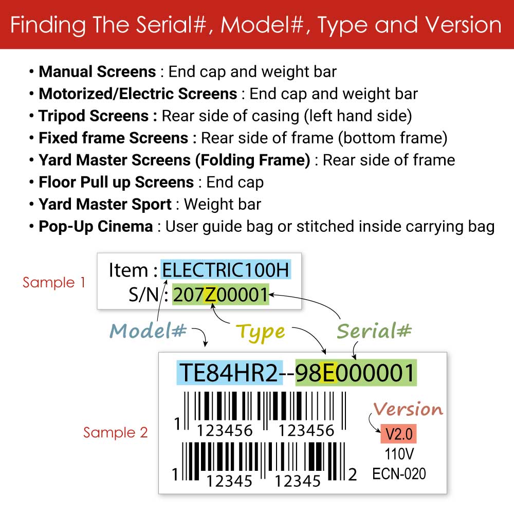 Elite Screens Yard Master 2 - Screen Materials
