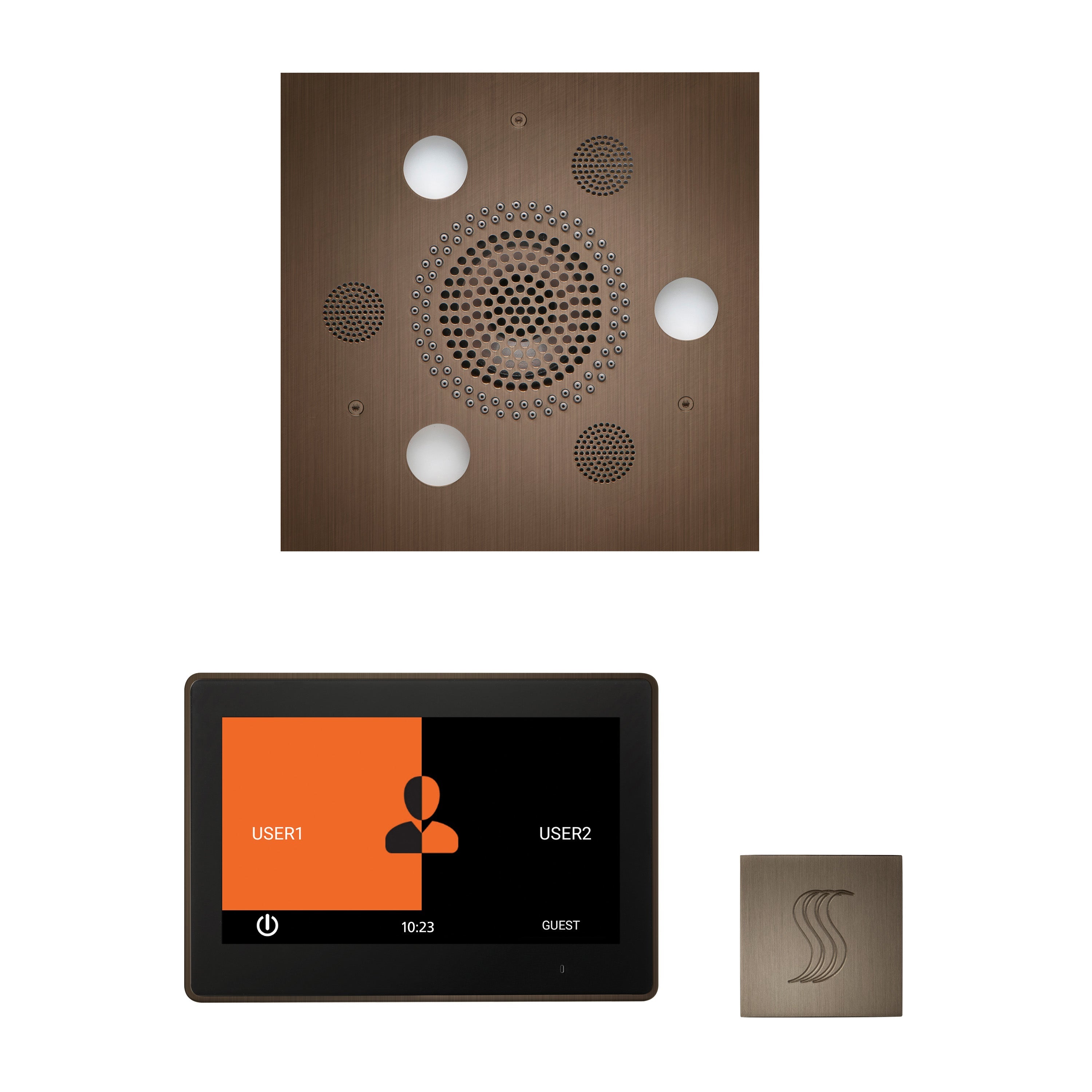 ThermaSol The Wellness Steam Package with 10" ThermaTouch Square