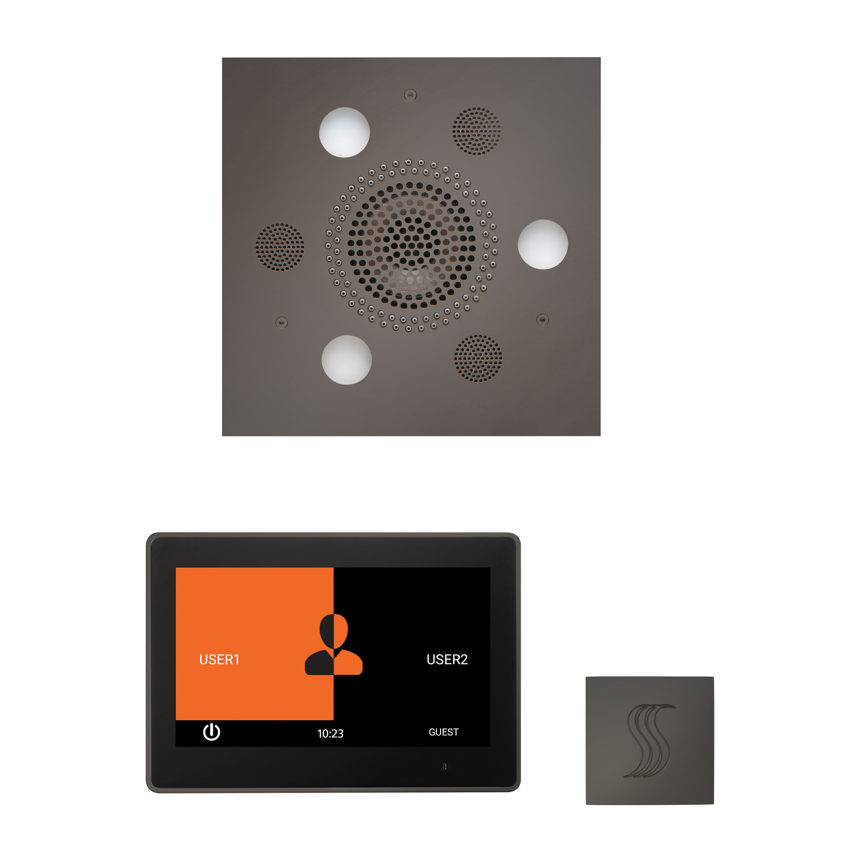 ThermaSol The Wellness Steam Package with 10" ThermaTouch Square