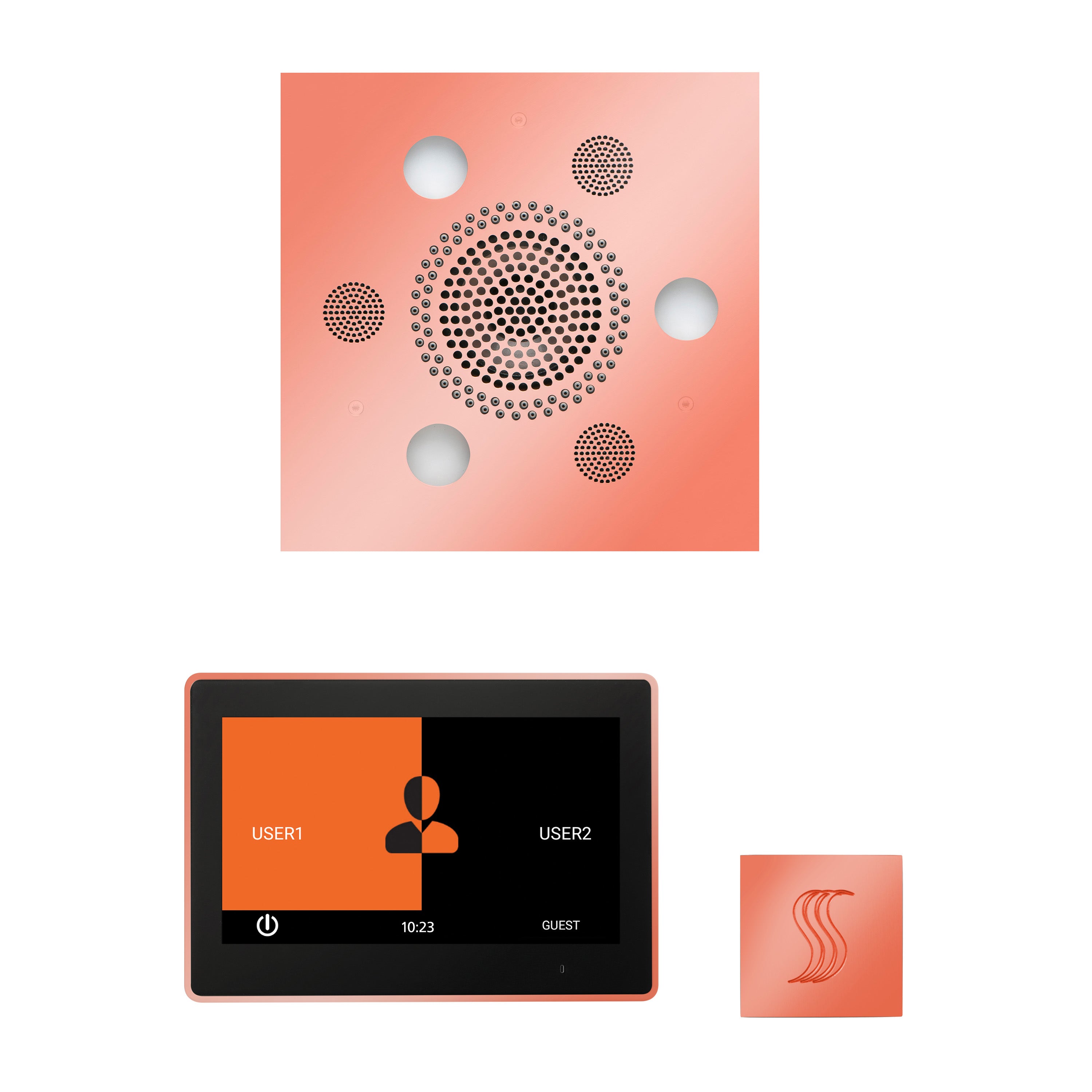 ThermaSol The Wellness Steam Package with 10" ThermaTouch Square