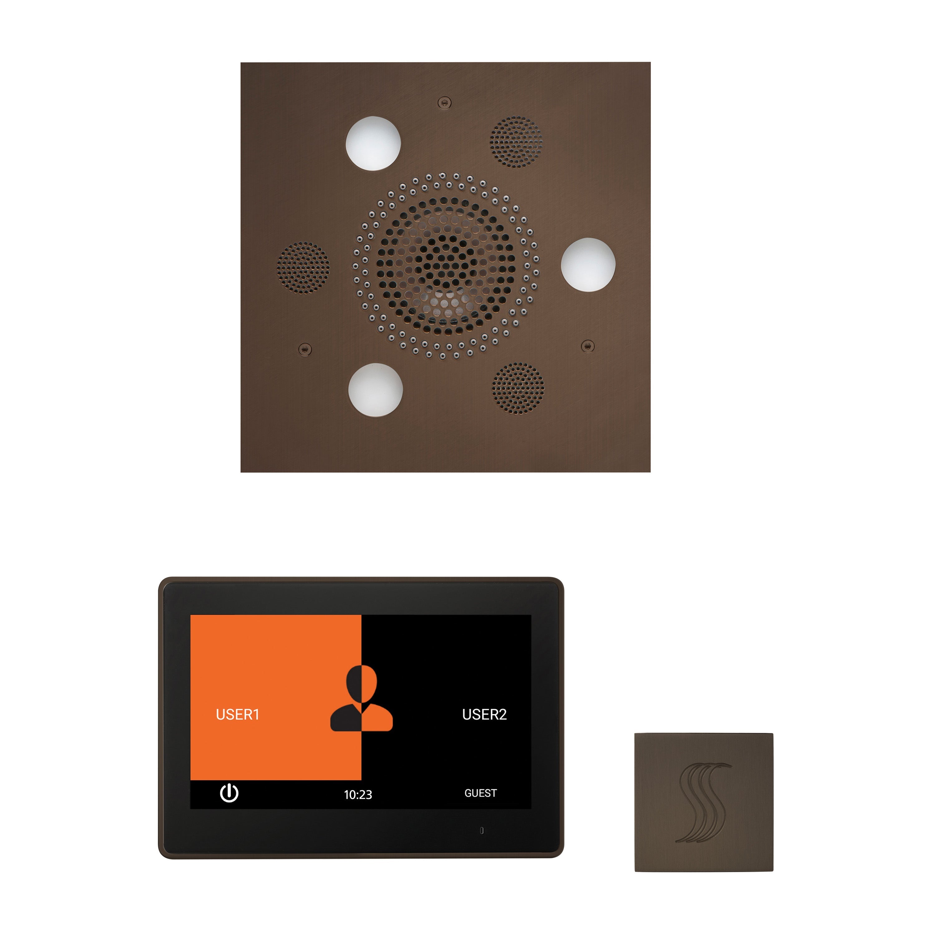 ThermaSol The Wellness Steam Package with 10" ThermaTouch Square