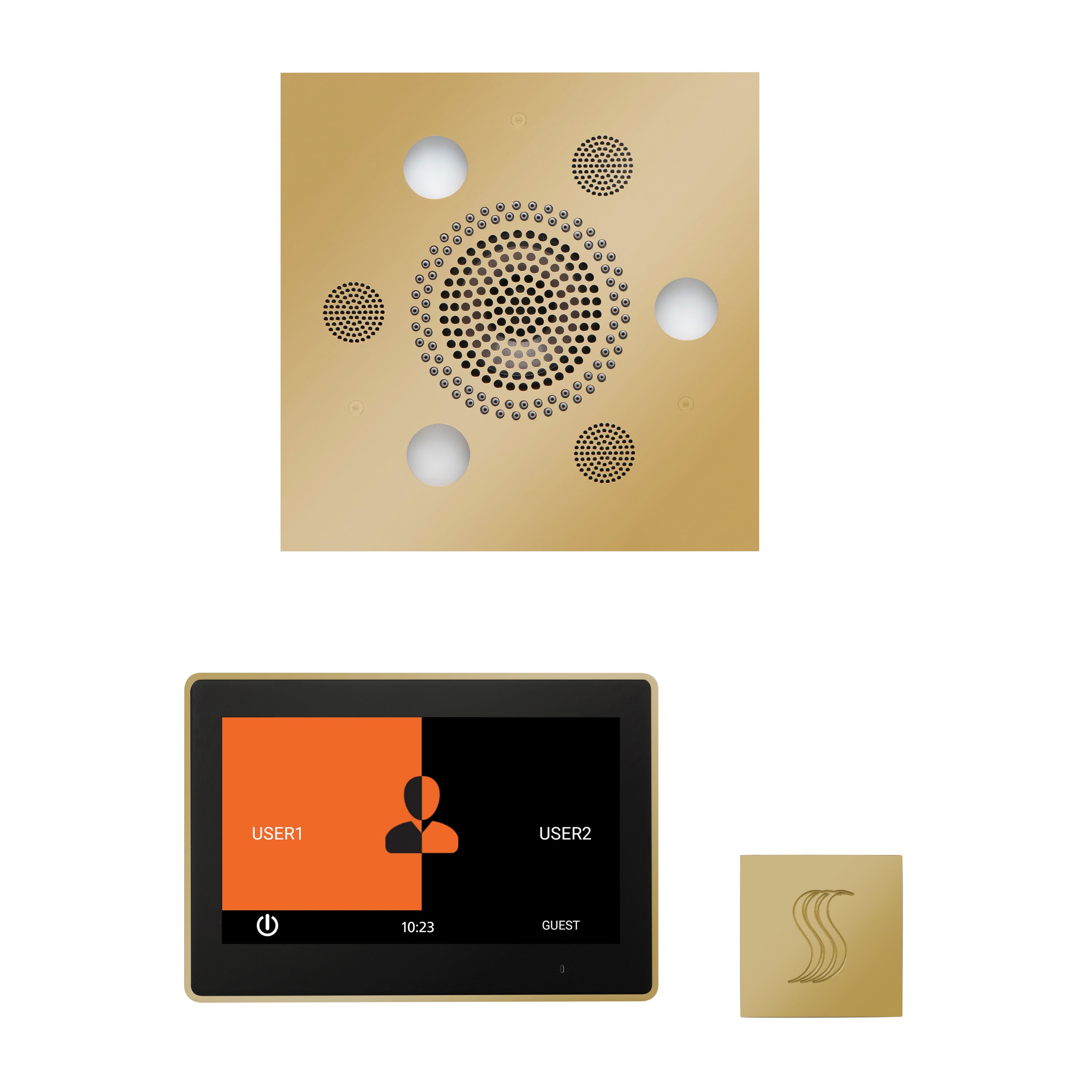 ThermaSol The Wellness Steam Package with 10" ThermaTouch Square