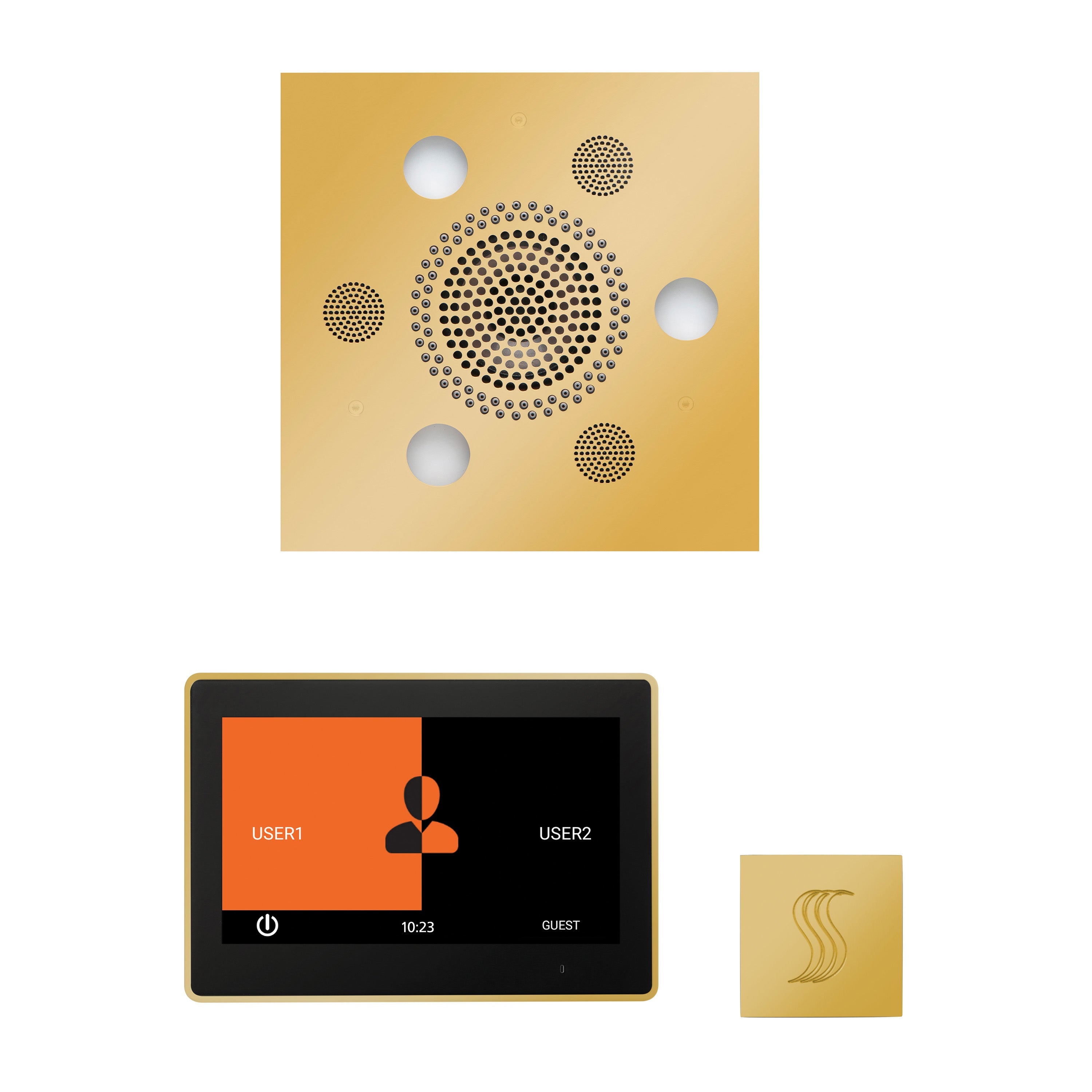 ThermaSol The Wellness Steam Package with 10" ThermaTouch Square