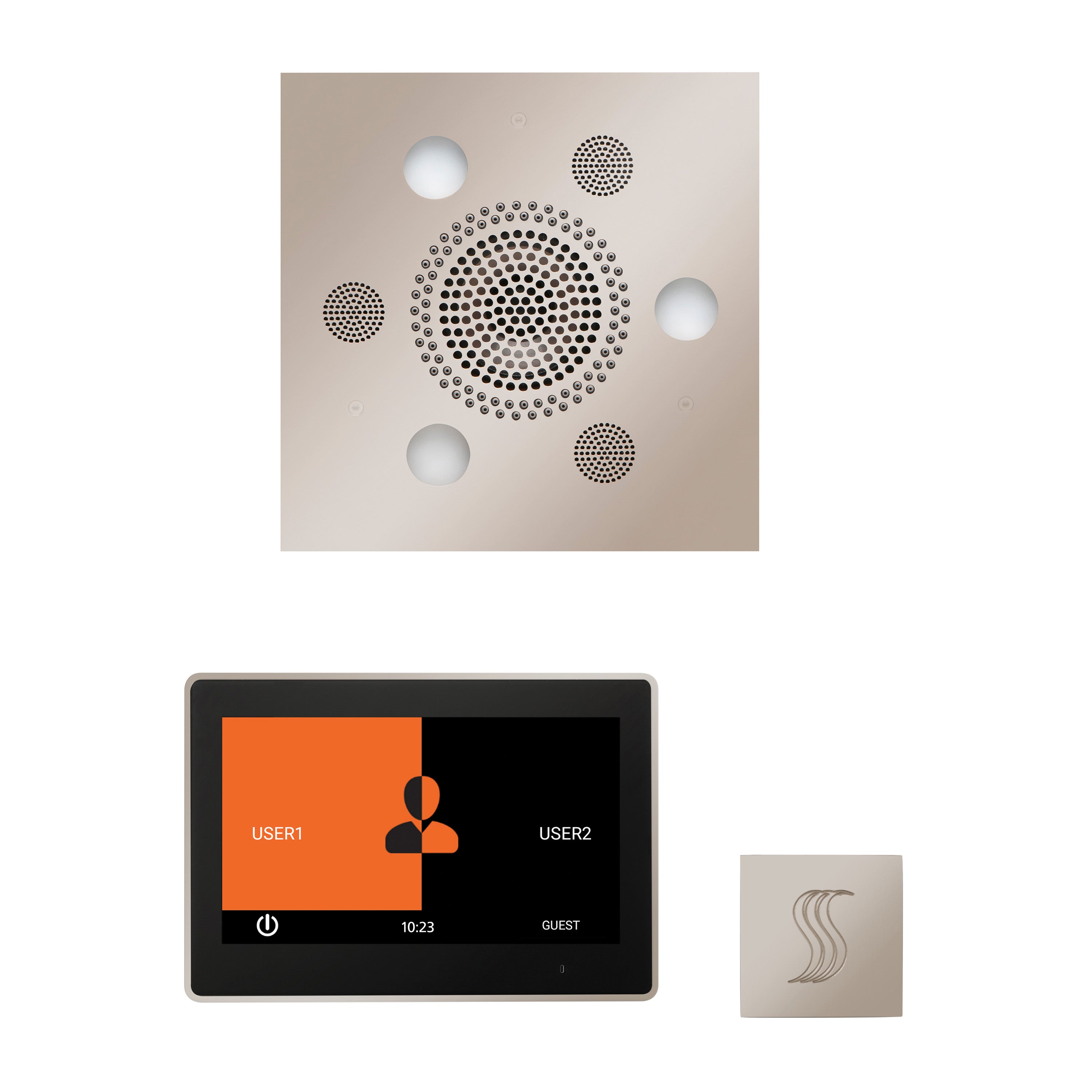 ThermaSol The Wellness Steam Package with 10" ThermaTouch Square