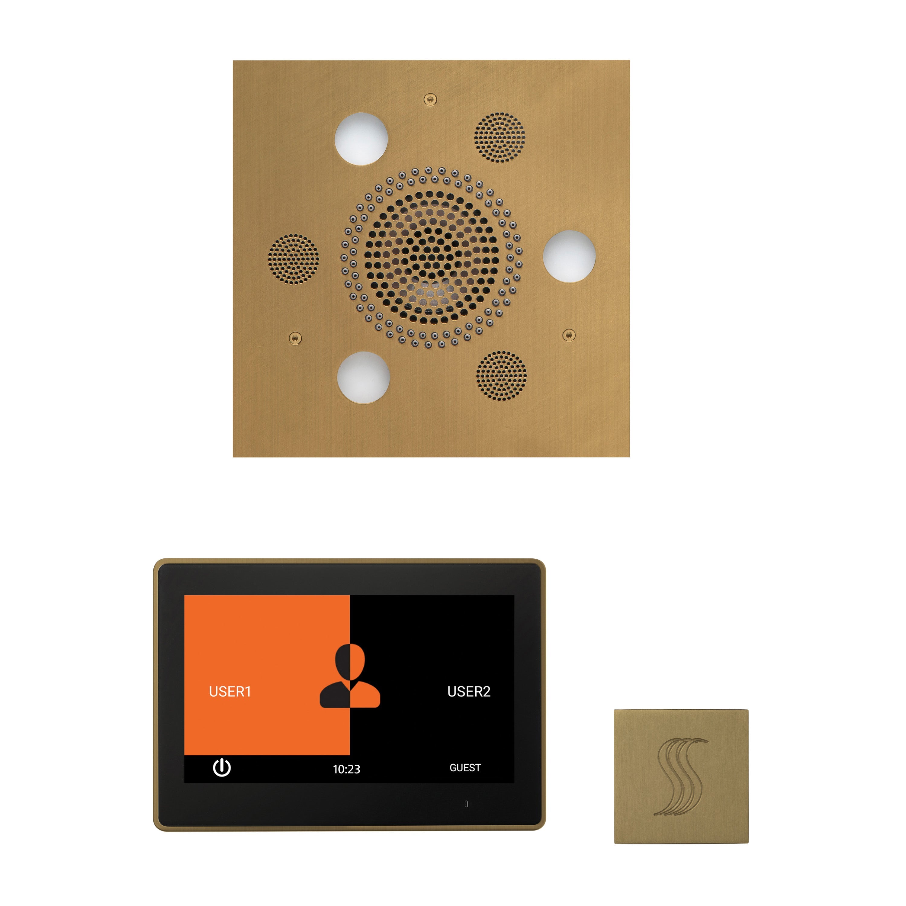 ThermaSol The Wellness Steam Package with 10" ThermaTouch Square