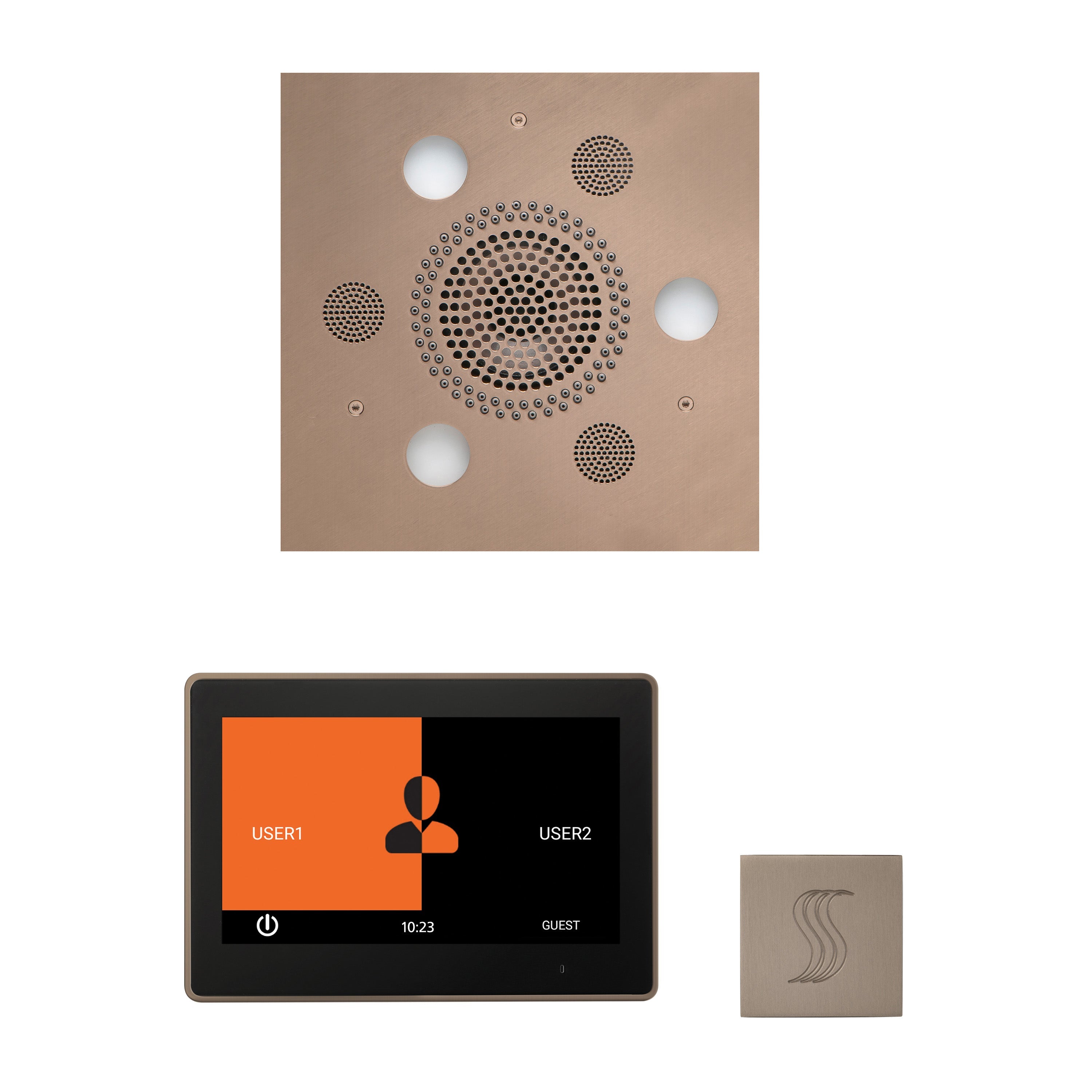 ThermaSol The Wellness Steam Package with 10" ThermaTouch Square