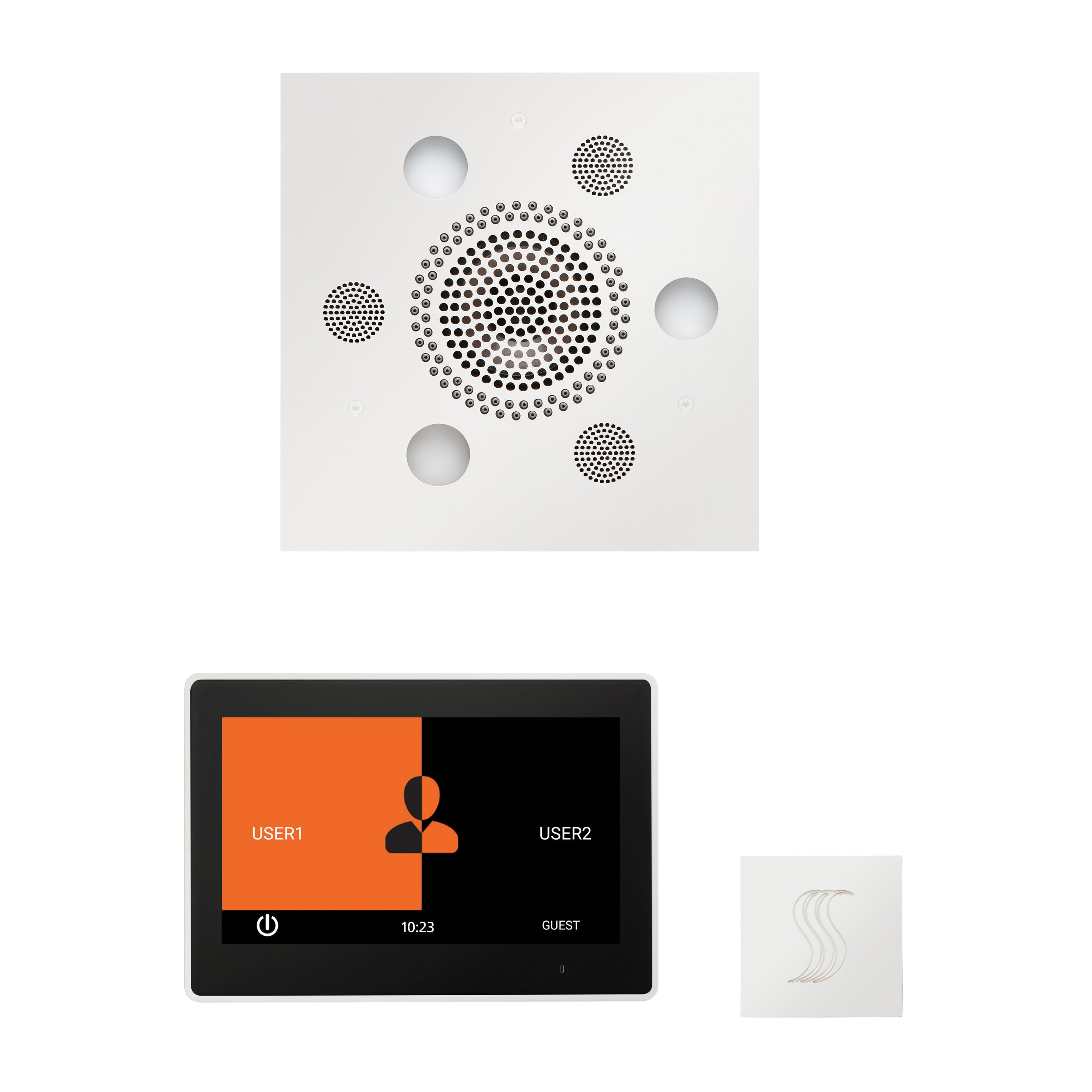 ThermaSol The Wellness Steam Package with 10" ThermaTouch Square